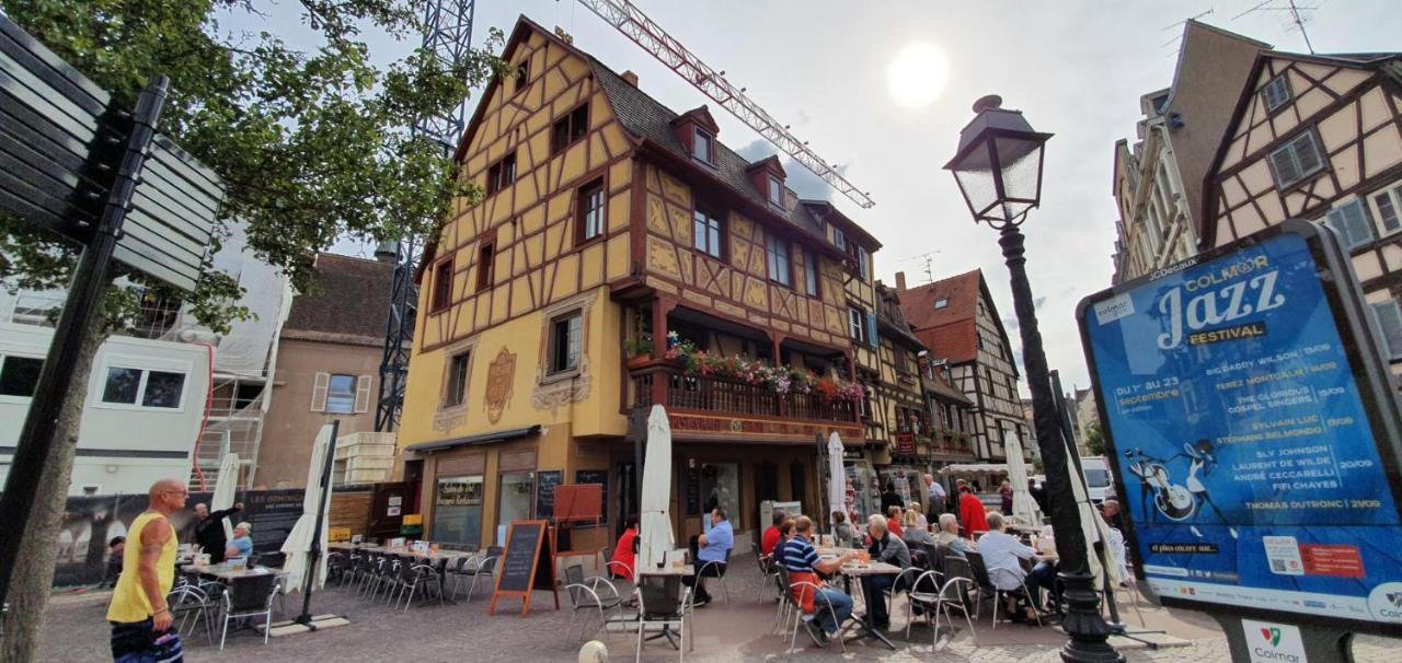 Le Blue St Leon : 2 Pieces Cozy Lit King Size Wifi Apartment Colmar Luaran gambar