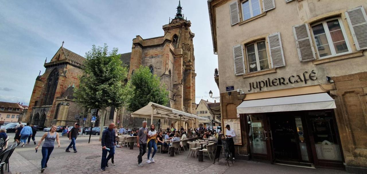 Le Blue St Leon : 2 Pieces Cozy Lit King Size Wifi Apartment Colmar Luaran gambar
